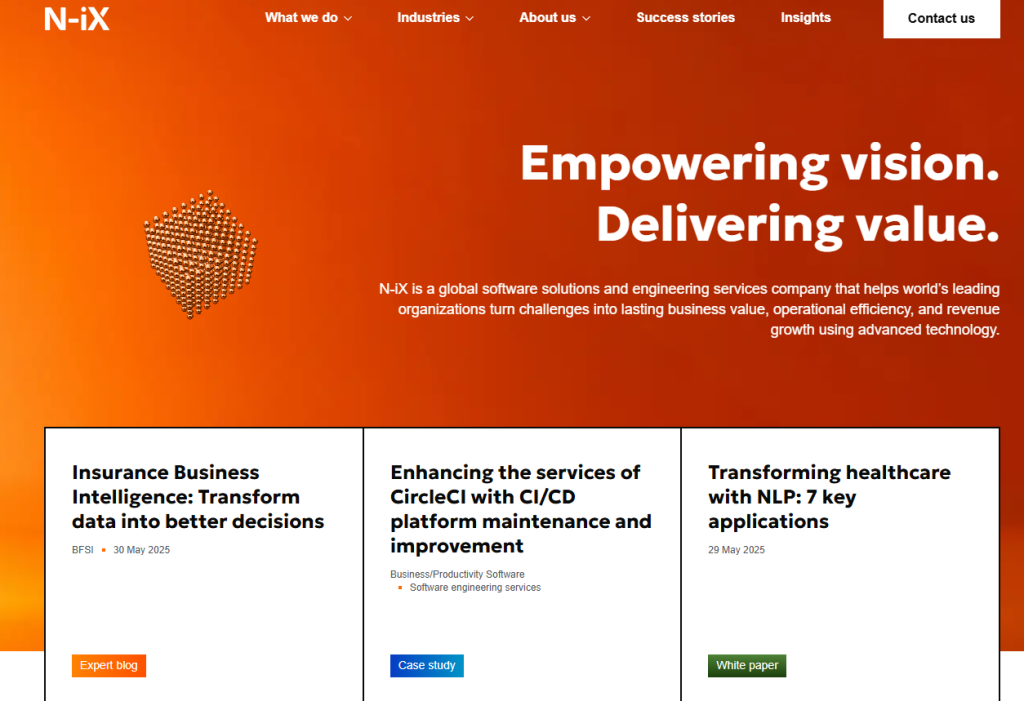 Banking Software Development Companies - N-iX