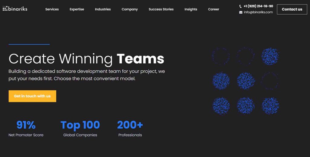 application modernization companies: Binariks