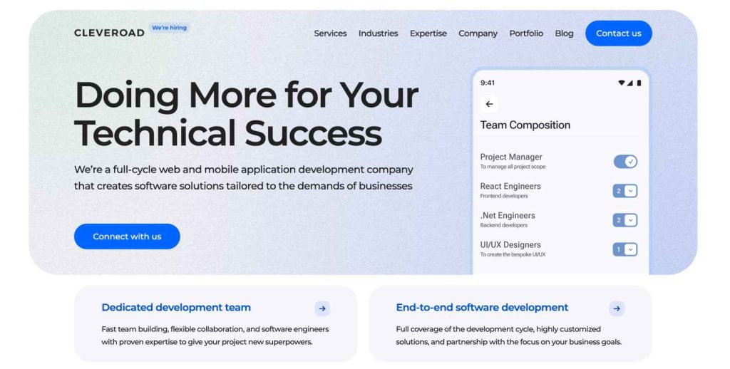 application modernization companies: Cleveroad