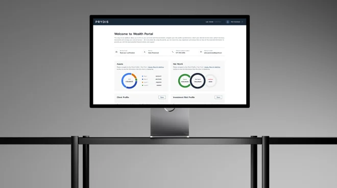 Client management system for a UK-based financial advisory company 