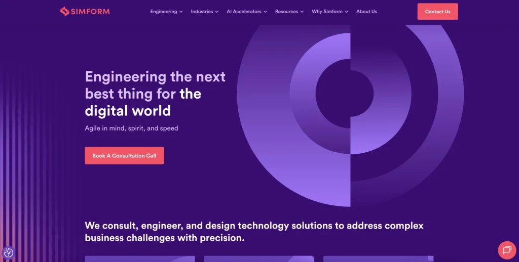 Simform - custom software development company