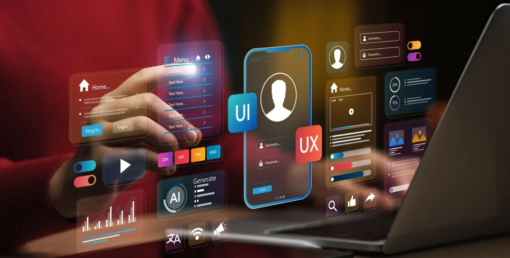 Software development agencies offer UX/UI design services