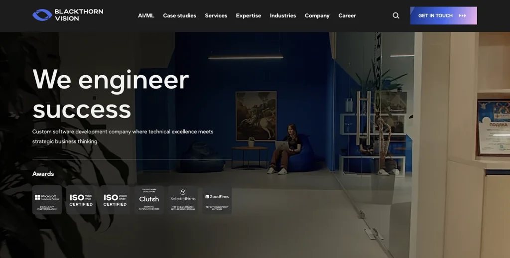 Blackthorn Vision - AI chatbot companies