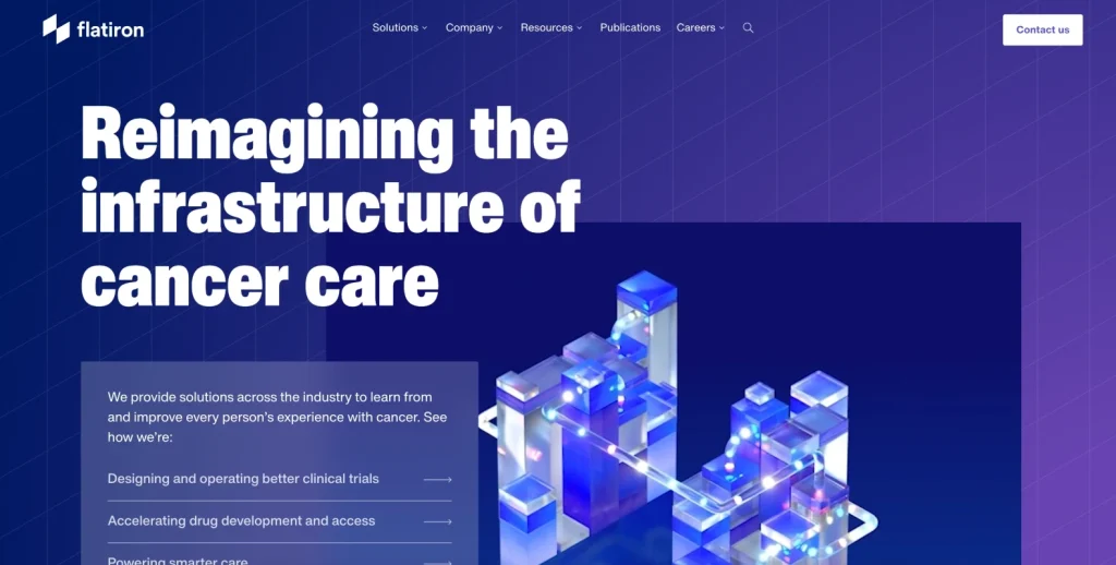 Flatiron Health - biotech software development companies