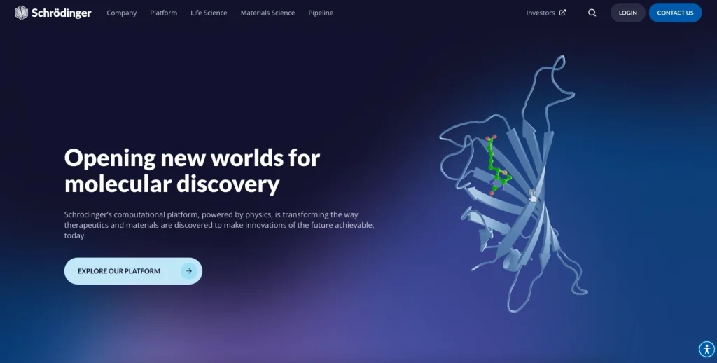 Schrödinger, Inc. - biotech software development companies
