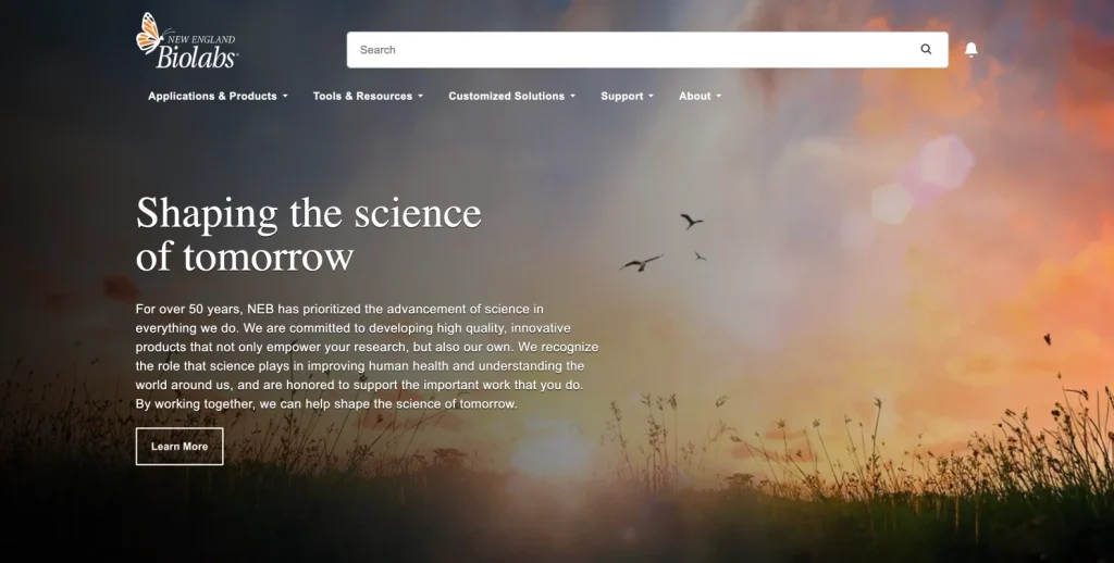 New England Biolabs (NEB) - biotech software development companies