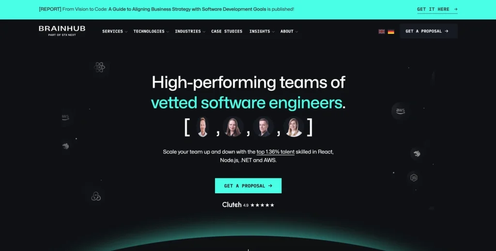 Brainhub - AI chatbot companies