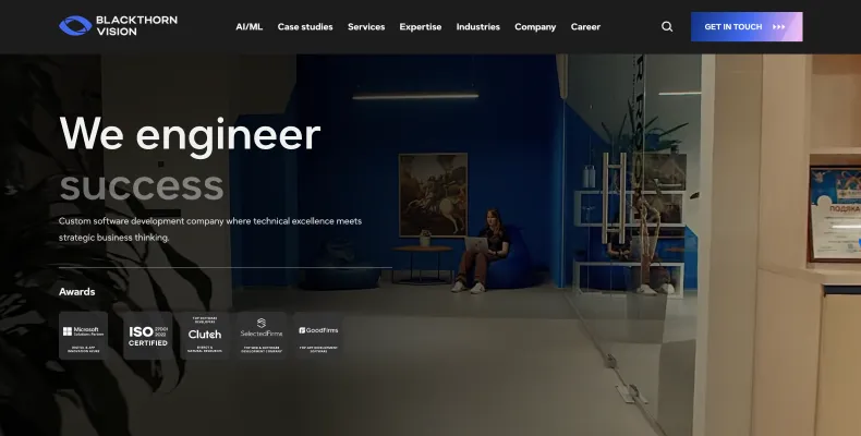 SaaS development companies - Blackthorn Vision