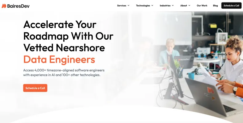 SaaS development companies - BairesDev