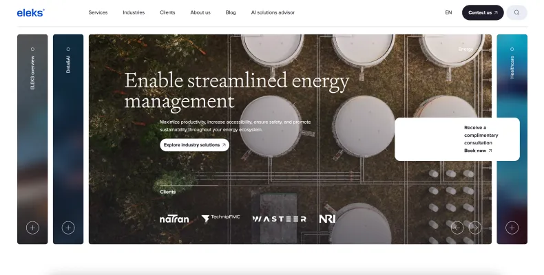 SaaS development companies - Eleks