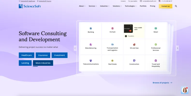 SaaS development companies -ScienceSoft