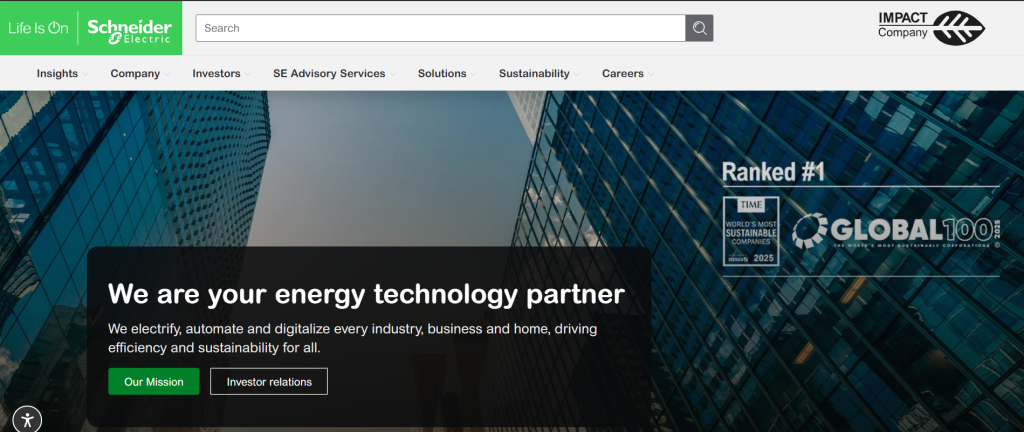 Energy software companies - SE