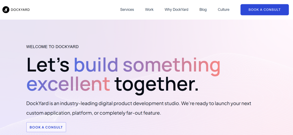 cloud application development companies - dockyard