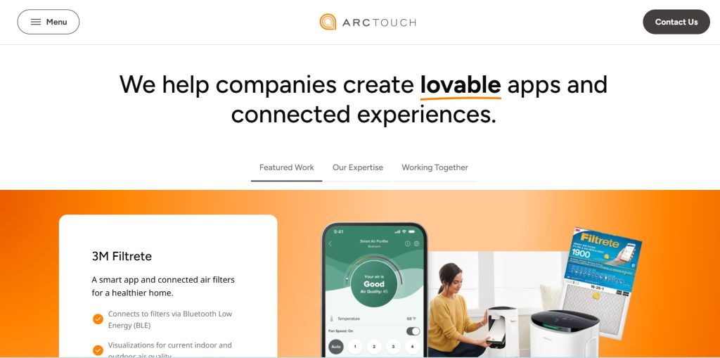 Android app development companies - ArcTouch