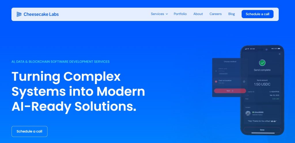 Web application development companies - Cheesecake Labs