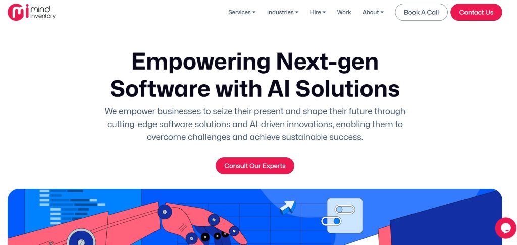 Flutter app development companies - MindInventory