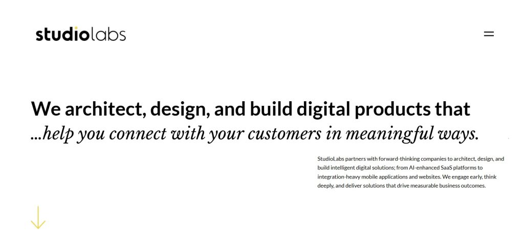 Web application development companies - StudioLabs