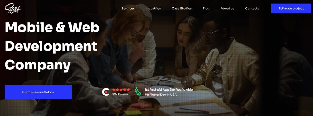 Flutter app development companies - Surf