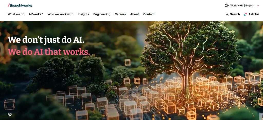 software development company - Thoughtworks