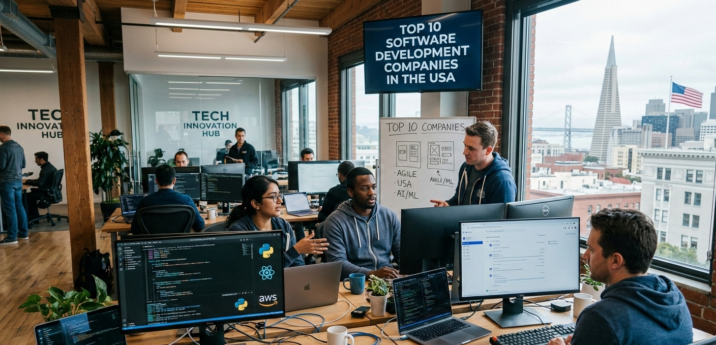 Top 10 software development companies in the USA