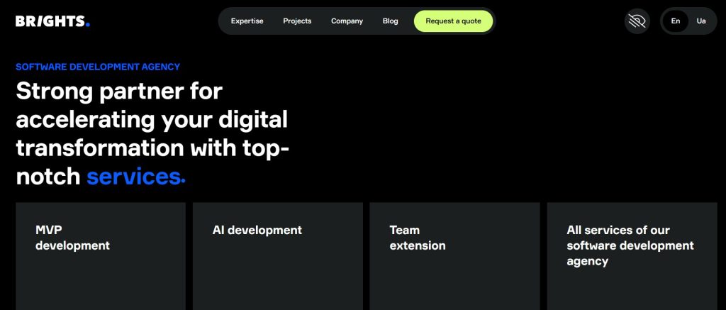 software development companies USA - Brights