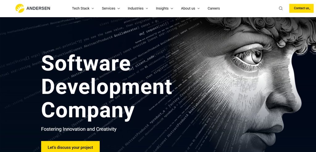 Java development services - Andersen Lab