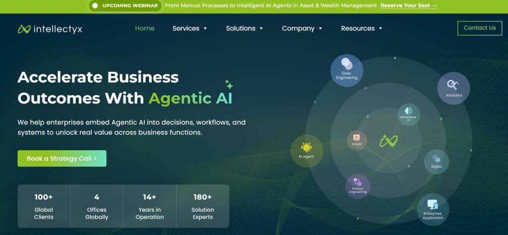 generative AI development company - Intellectyx