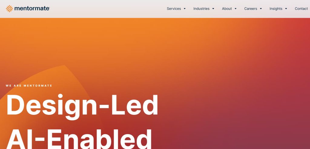Angular development company- MentorMate 