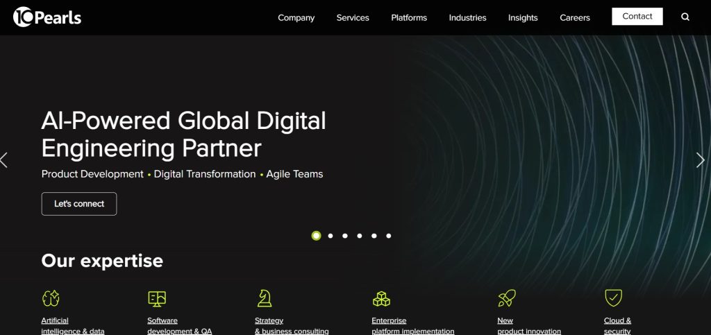 Offshore software development services - 10Pearls