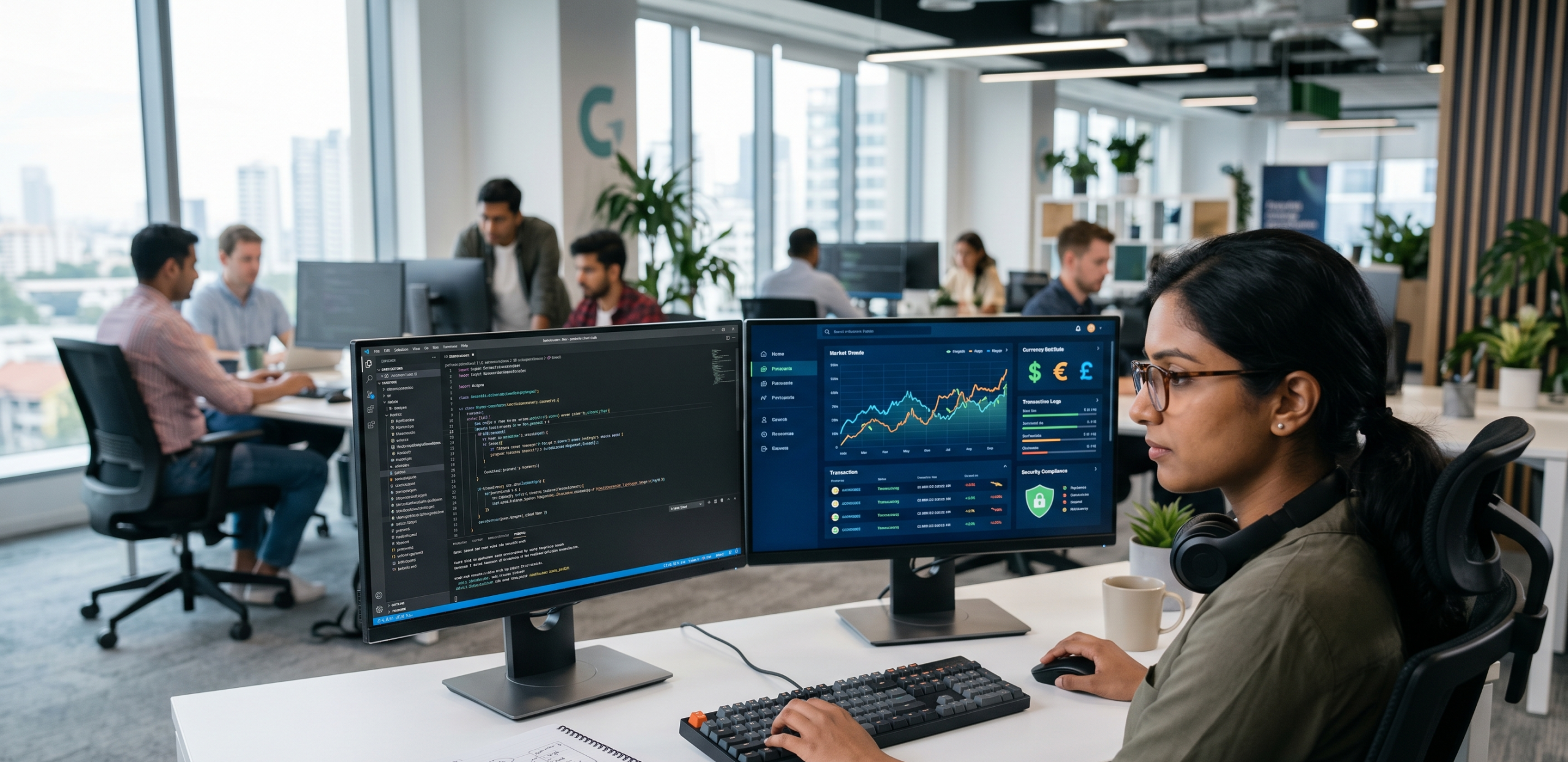 Financial software development services