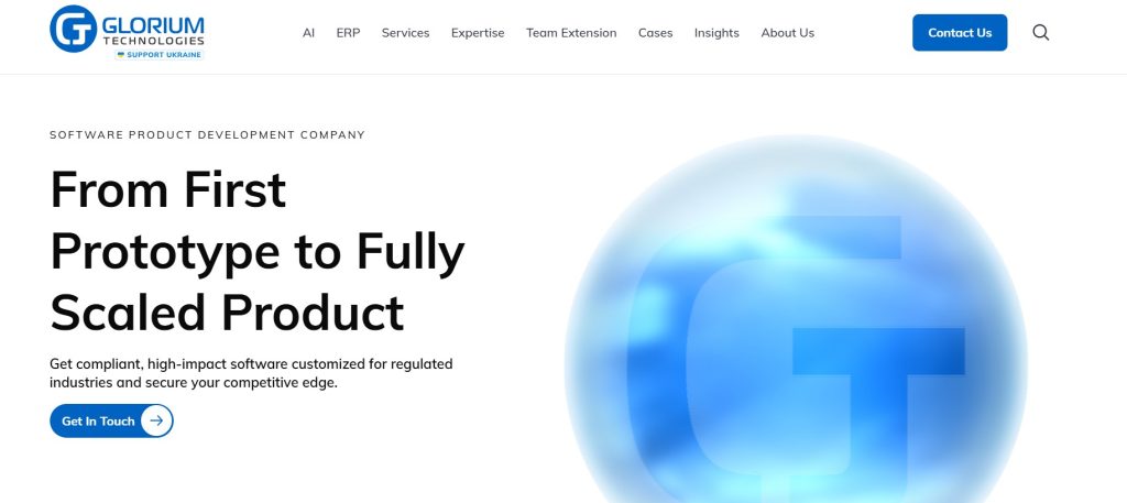 C# development company - Glorium Technologies