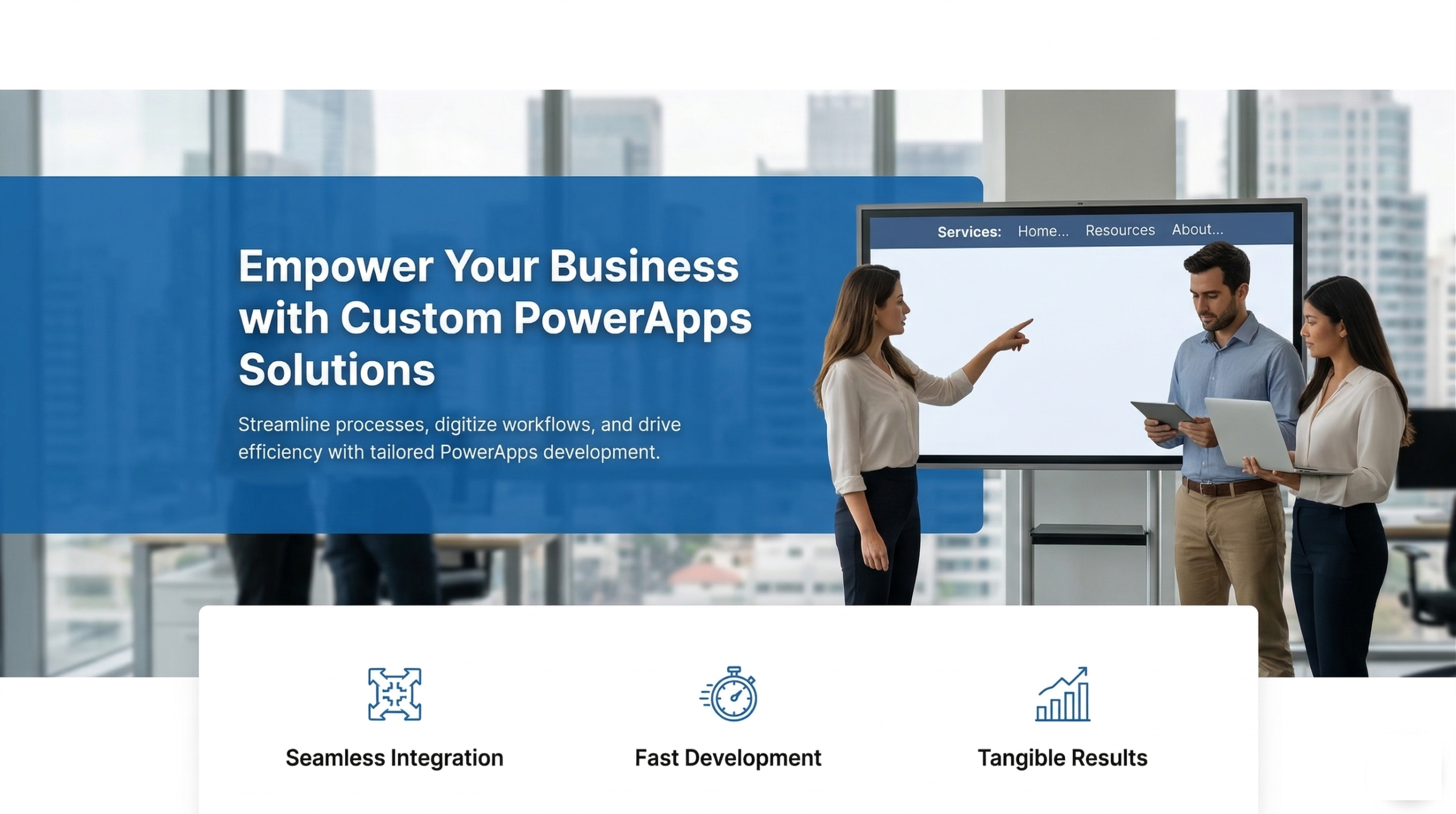 Microsoft PowerApps development services 