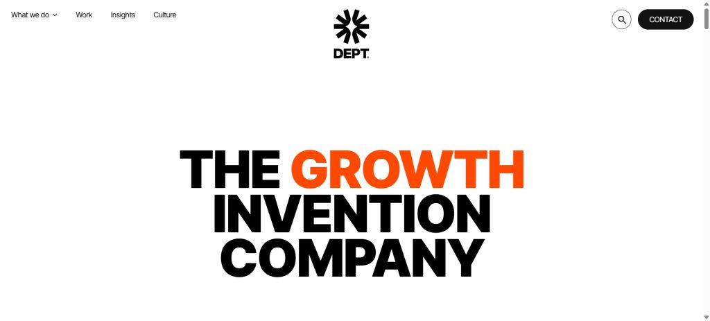 Web Development services - DEPT