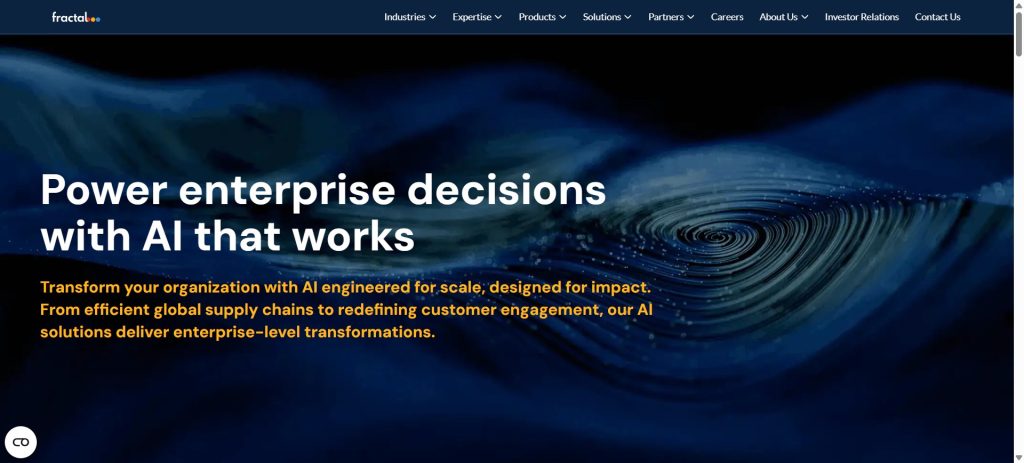 Machine Learning Consulting Services - Fractal Analytics