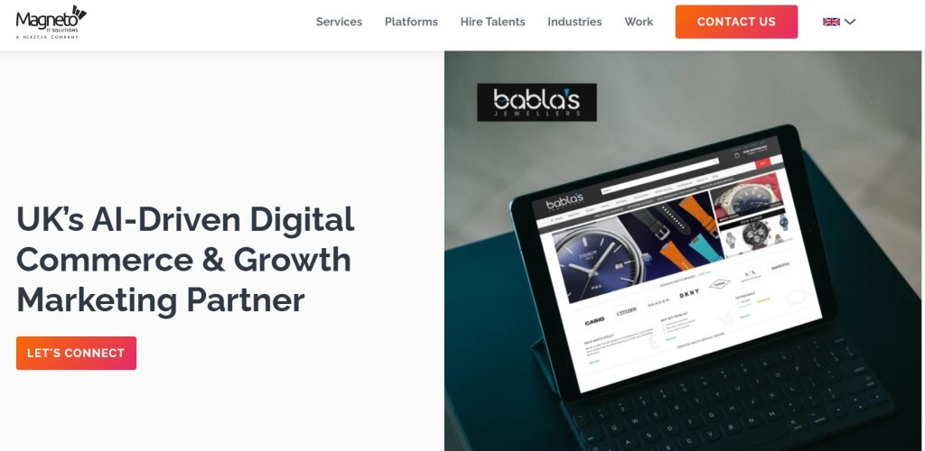 Ecommerce Software Development company - Magneto 