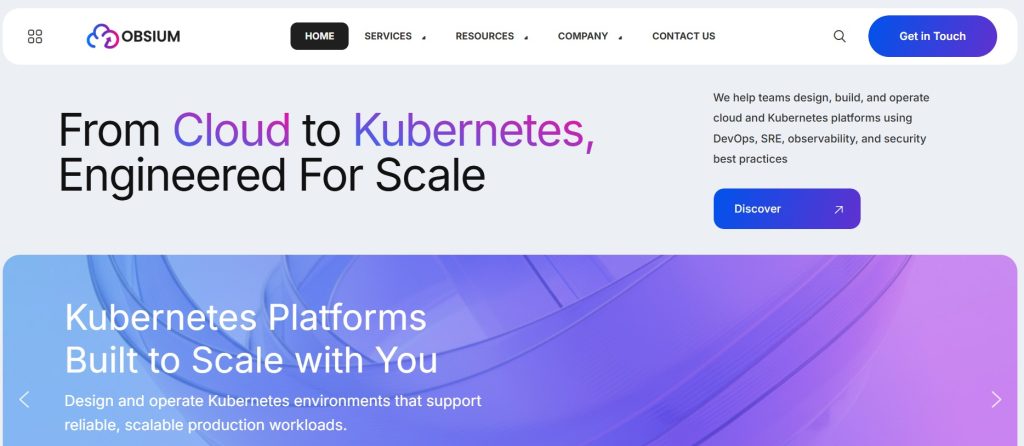 DevOps service providers - Obsium