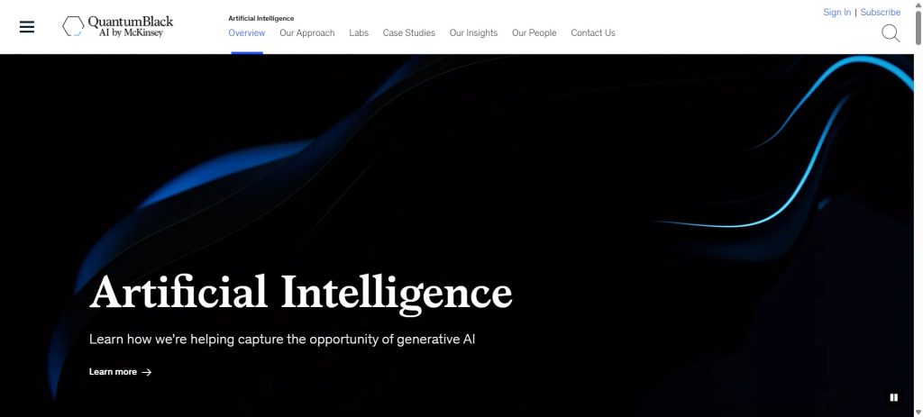 Machine Learning Consulting Services - QuantumBlack 