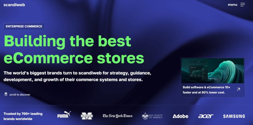 Ecommerce Software Development company - Scandiweb