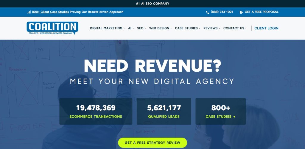 SEO Companies in the USA - Coalition Technologies