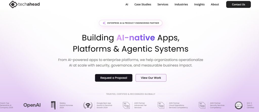 iOS App development companies in USA - TechAhead