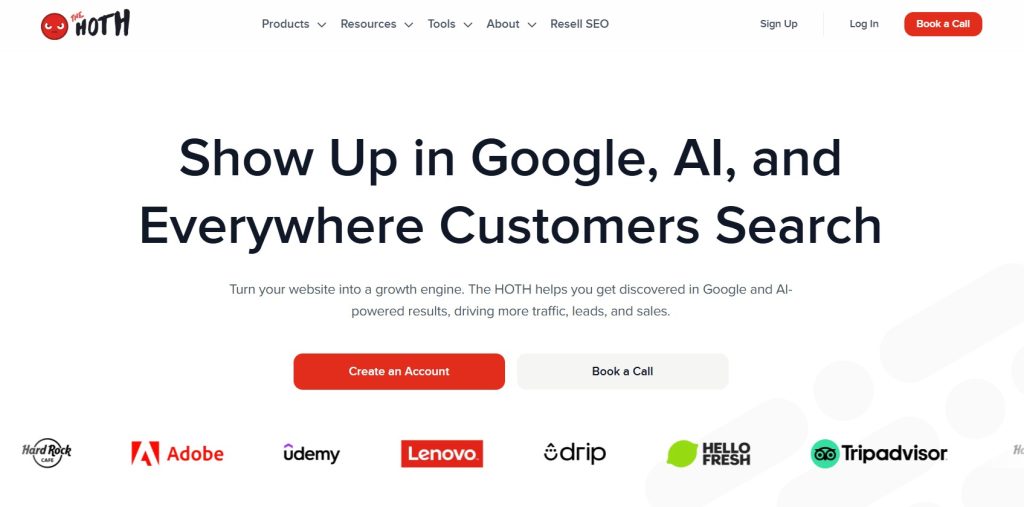 SEO Companies in the USA - The HOTH
