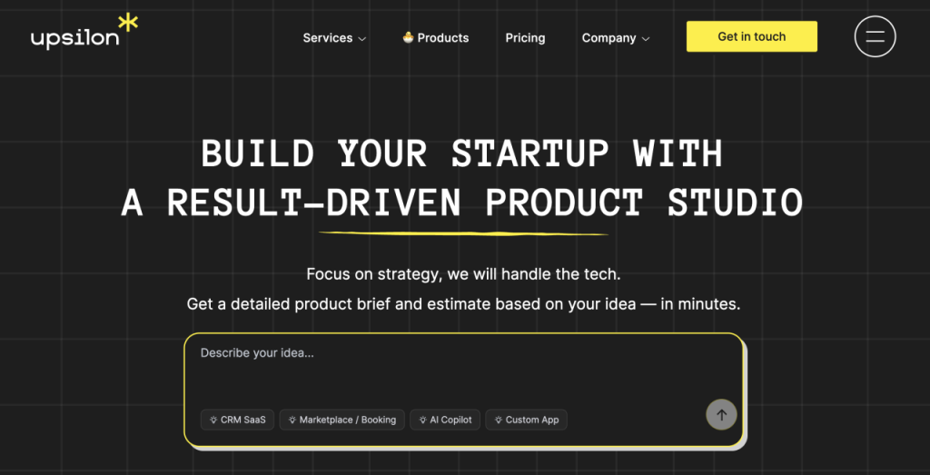 SaaS development company - upsilon