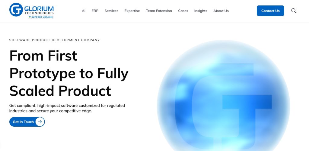 healthcare app development company - Glorium Technologies
