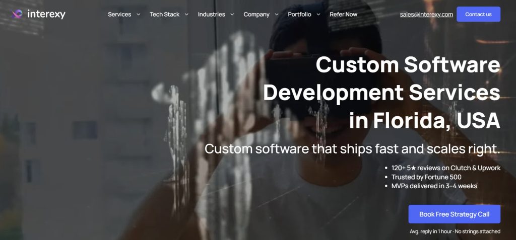 healthcare app development company - Interexy