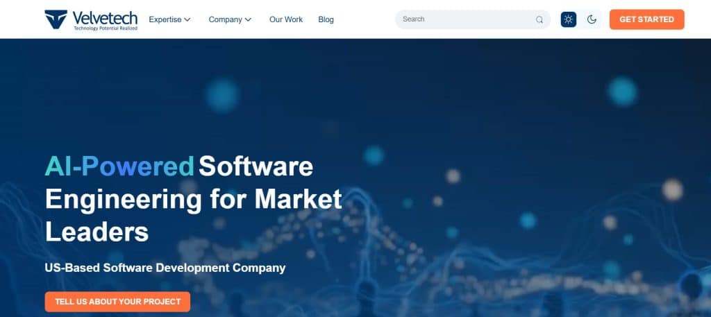 software development company in usa - Velvetech